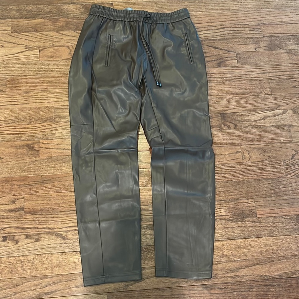 By Anthropologie Faux Leather Pants. XS
